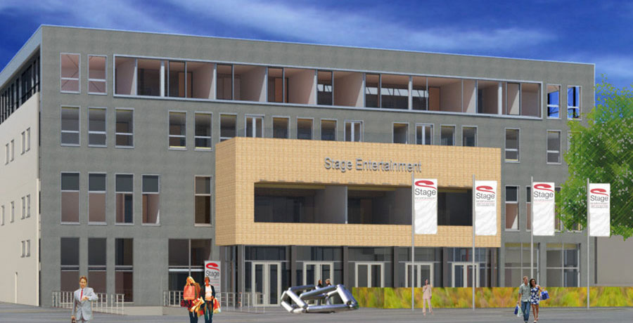 AMA Group Associated Architects ontwerpt interieur in 3D getekend